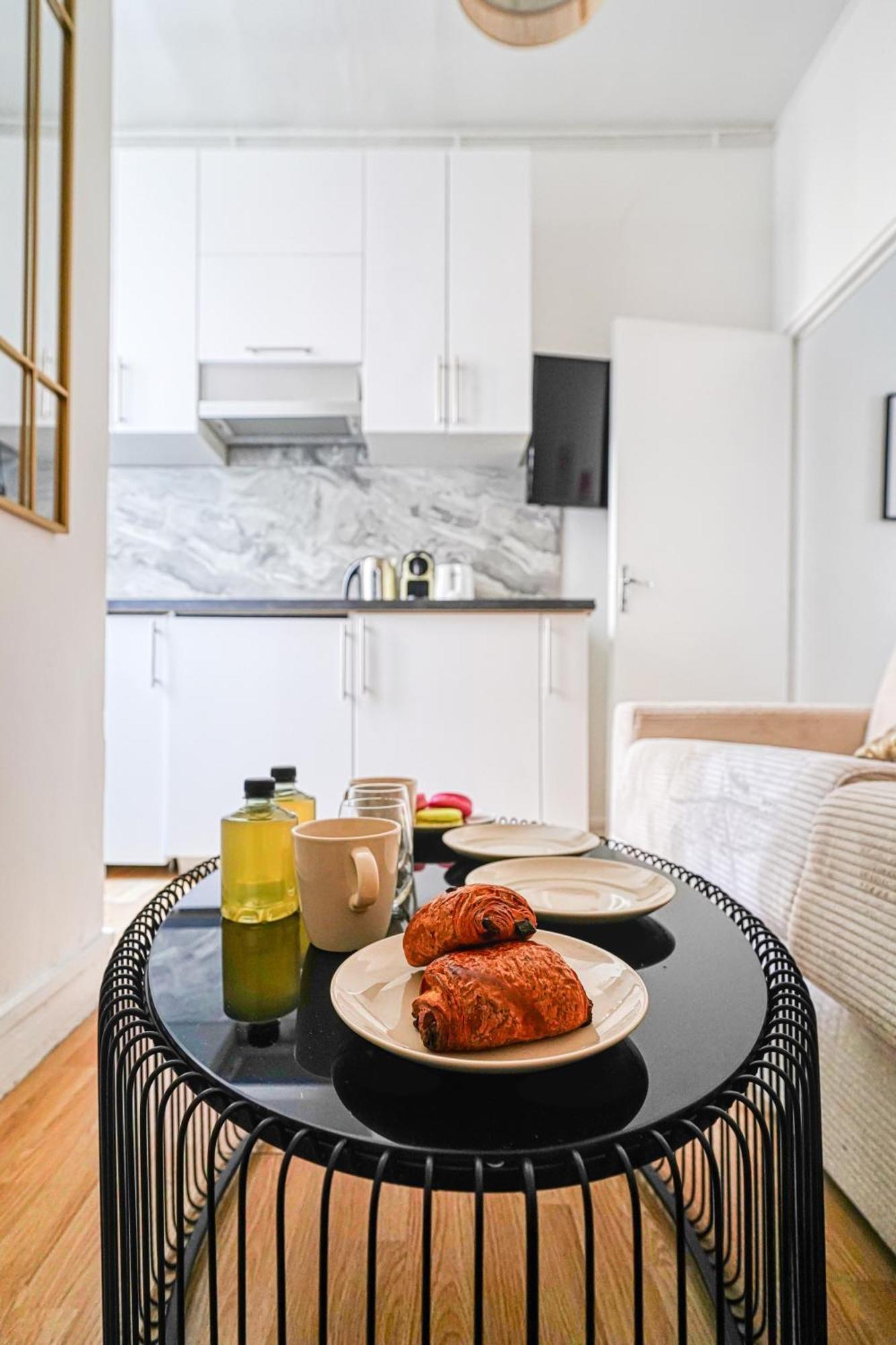 Appartement Equipe Dans Le Quartier Montparnasse Париж Екстер'єр фото